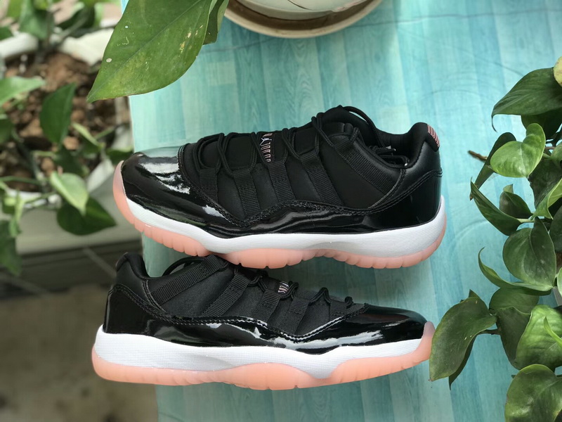 Authentic Jordan 11 low bleached coral